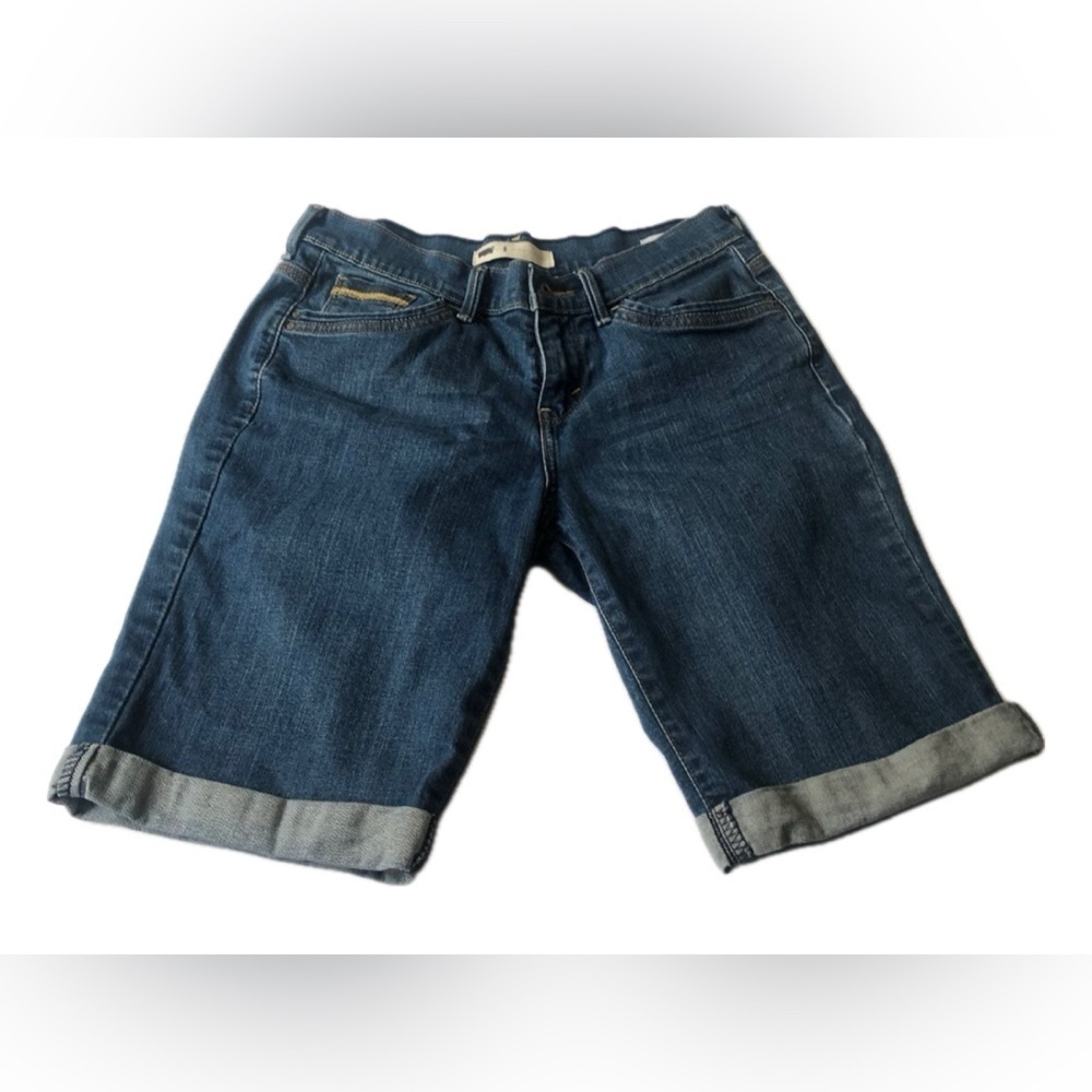 Levi’s women’s Bermuda Jean Shorts